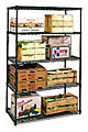 Shelving Units with adjustable wire shelves